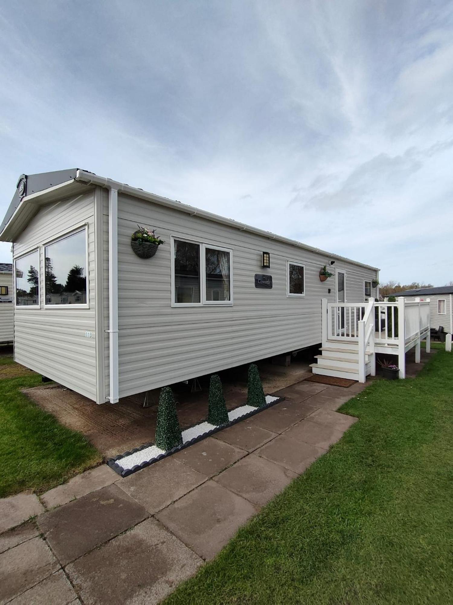 3 Bedroom Stylish Caravan - Vans With Business Sign Not Allowed Port Seton 外观 照片